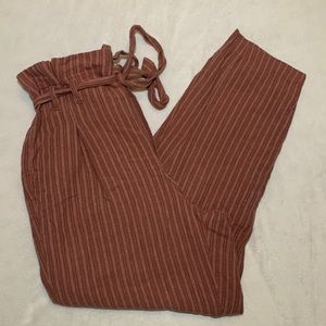 AE striped tie pants